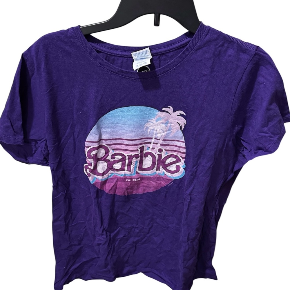 Barbie Purple Crop Top